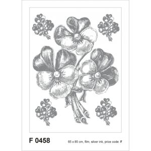 Sticker decorativ F0458 Floral