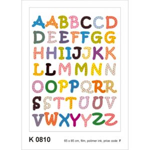 Sticker decorativ K0810 Alfabet