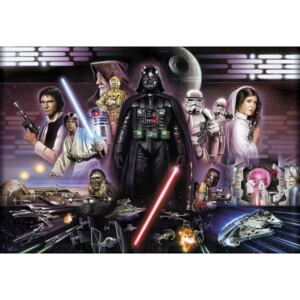 Fototapet 8 482 STAR WARS Darth Vader Collage