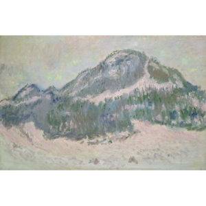 Mount Kolsaas, Norway, 1895 Reproducere, Claude Monet