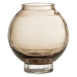 Vaza maro din sticla 12 cm Kojo Bloomingville