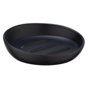 Savoniera neagra din ceramica 3x11,5 cm Badi Wenko