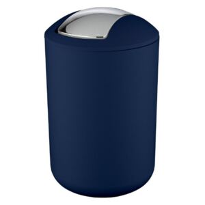 Cos de gunoi albastru inchis/argintiu din elastomer termoplastic 6,5 L Willi Wenko