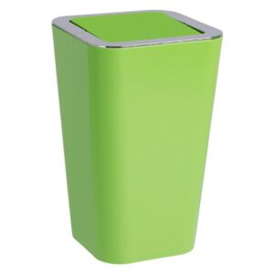 Cos de gunoi verde/argintiu din polistiren si plastic 6 L Candy Wenko