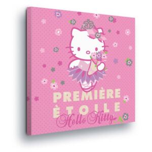 Tablou - Purple Dancer Hello Kitty II 40x40 cm