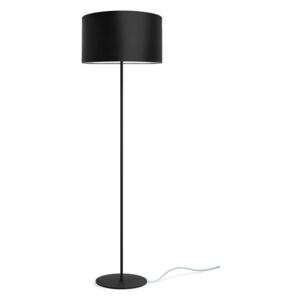 Lampadar negru din metal si textil 144 cm Mika Elementary Sotto Luce