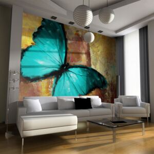 Fototapet - Painted butterfly 350x270 cm