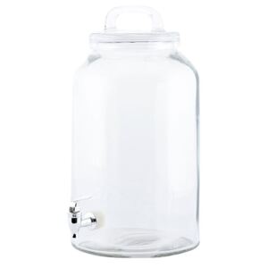 Dozator pentru bauturi transparent din sticla 8 L Icecold House Doctor