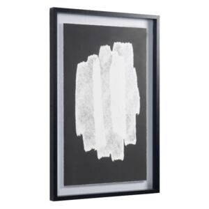 Tablou alb/negru din canvas si MDF 60x90 cm Moad Kave Home