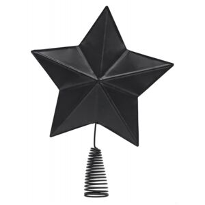 Decoratiune neagra din metal 32 cm Star Nordal