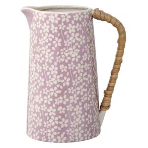 Carafa alba/roz din ceramica 800 ml Seeke Bloomingville