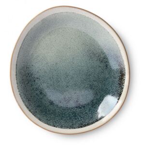 Farfurie verde/crem din ceramica 22 cm Ama HK Living