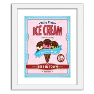 CARO Imagine în cadru - Ice Cream 40x50 cm