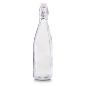 Sticla transparenta cu dop 500 ml Maxi Glass Bottle Zeller