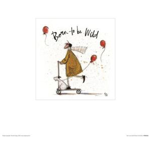 Sam Toft - Born to be Wild Reproducere, (30 x 30 cm)