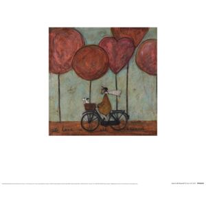 Sam Toft - Love is All Around Reproducere, (30 x 30 cm)