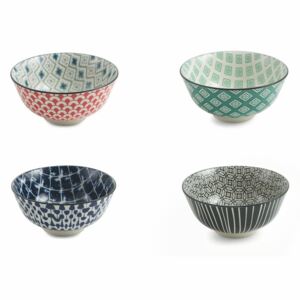 Set 4 boluri din ceramică pentru desert Villa d´Este Oriental