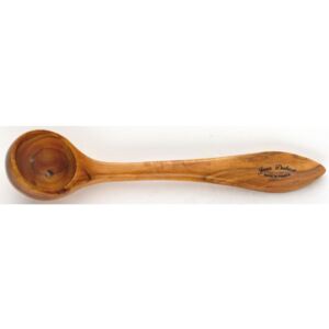 Lingură din lemn de măslin pentru măsline Jean Dubost Real, 18 cm