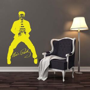 GLIX Elvis Presley - autocolant de perete Galben 50x30 cm