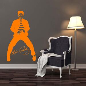 GLIX Elvis Presley - autocolant de perete Portocaliu 90x50 cm