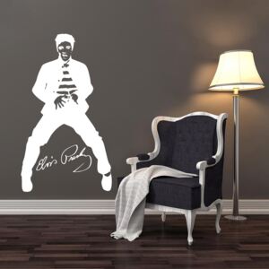 GLIX Elvis Presley - autocolant de perete Alb 50x30 cm