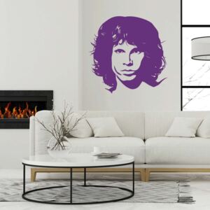 GLIX Jim Morrison - autocolant de perete Mov 40x40 cm