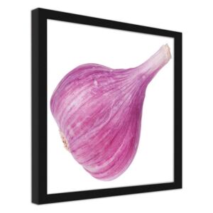 CARO Imagine în cadru - Pink Garlic 20x20 cm Negru