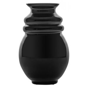 Vaza neagra din sticla 30 cm Wyatt Avi Vical Home