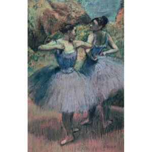 Dancers in Violet Reproducere, Edgar Degas