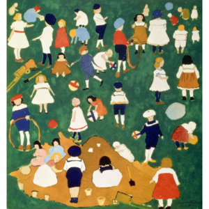 Children, 1908 Reproducere, Kazimir Severinovich Malevich