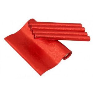 Set 4 Placemat red Orn 45 x 30 cm - Rosu