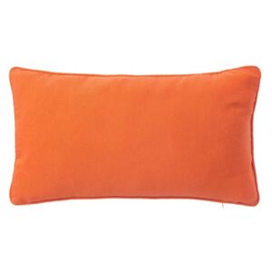 Perna decorativa dreptunghiulara portocalie din poliester si bumbac 30x50 cm Loving Colours Unimasa