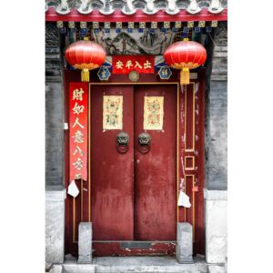 Fotografii artistice China 10MKm2 Collection - Red Door, Philippe Hugonnard