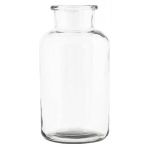 Vaza transparenta din sticla 16,5 cm Bola House Doctor