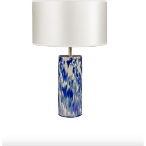 Veioza albastra/alba din ceramica 54,5 cm Ocean Lamp Versmissen