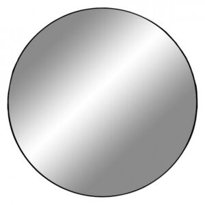 Oglinda rotunda neagra din otel 40 cm Jersey House Nordic
