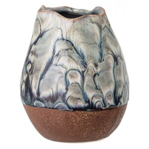 Vaza multicolora din ceramica 13 cm Iskra Creative Collection