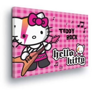 Tablou - Hello Kitty with Guitar II 60x40 cm