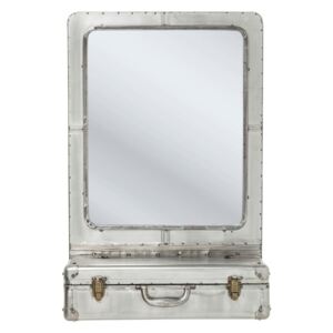 Oglindă de perete cu spațiu depozitare Kare Design Suitcase