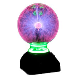 Lampa tactila tip glob cu plasma, cu efecte la atingere, 6", 230V