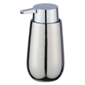 Dispenser sapun lichid argintiu din ceramica 320 ml Badi Wenko