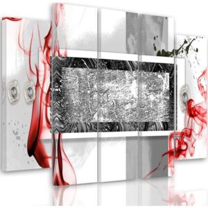 CARO Tablou pe pânză - Abstract Composition 2 100x70 cm