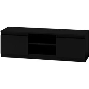 Comoda TV pentru living, model RTV120, culoare negru