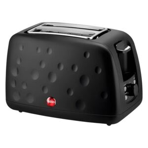 Toaster Prajitor de Paine Eldom, 900W, termostat reglabil, capacitate 2 felii, negru