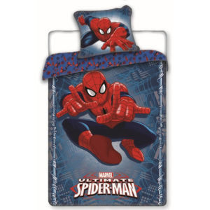 Lenjerie de pat pentru copii Spiderman 2016, 140 x 200 cm, 70 x 90 cm