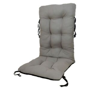 Perna pentru scaun de gradina sau sezlong, 48x48x75cm, culoare gri