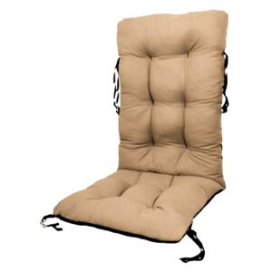 Perna pentru scaun de gradina sau sezlong, 48x48x75cm, culoare bej