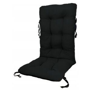 Perna pentru scaun de gradina sau sezlong, 48x48x75cm, culoare negru