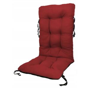 Perna pentru scaun de gradina sau sezlong, 48x48x75cm, culoare visiniu