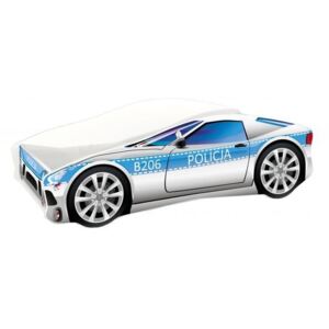 Pat tineret Race Car 09 Policja personalizat (nume copil)